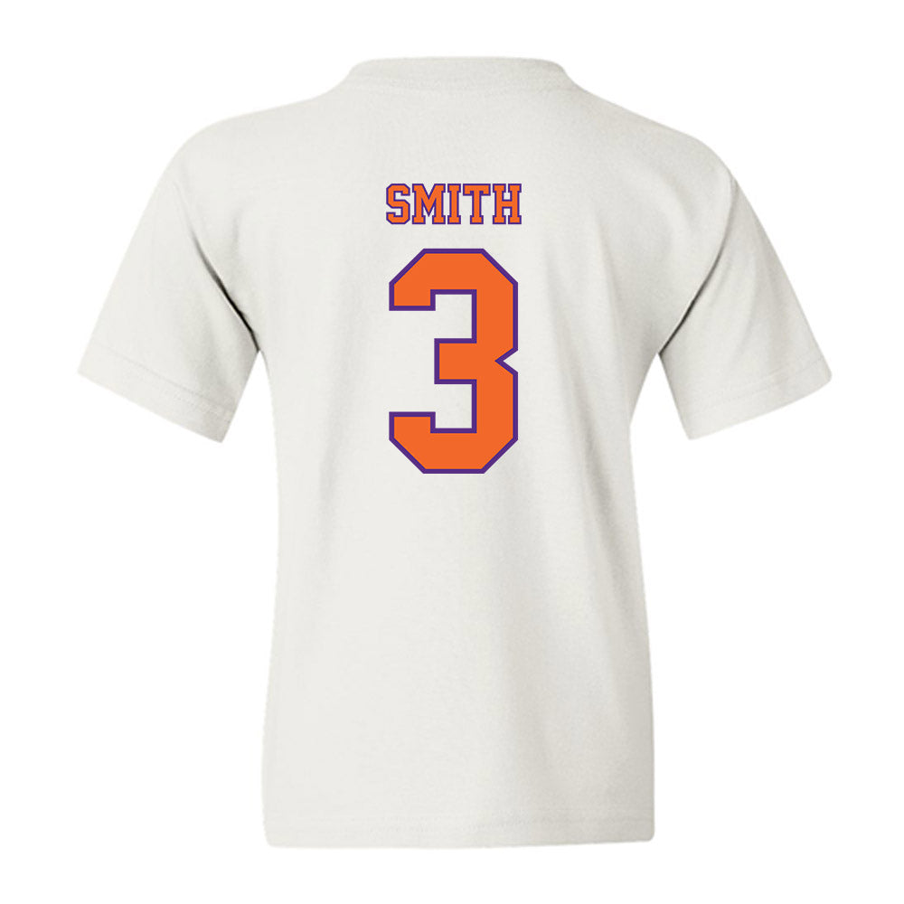 Clemson - NCAA Football : Tristan Smith - Replica Shersey Youth T-Shirt-1