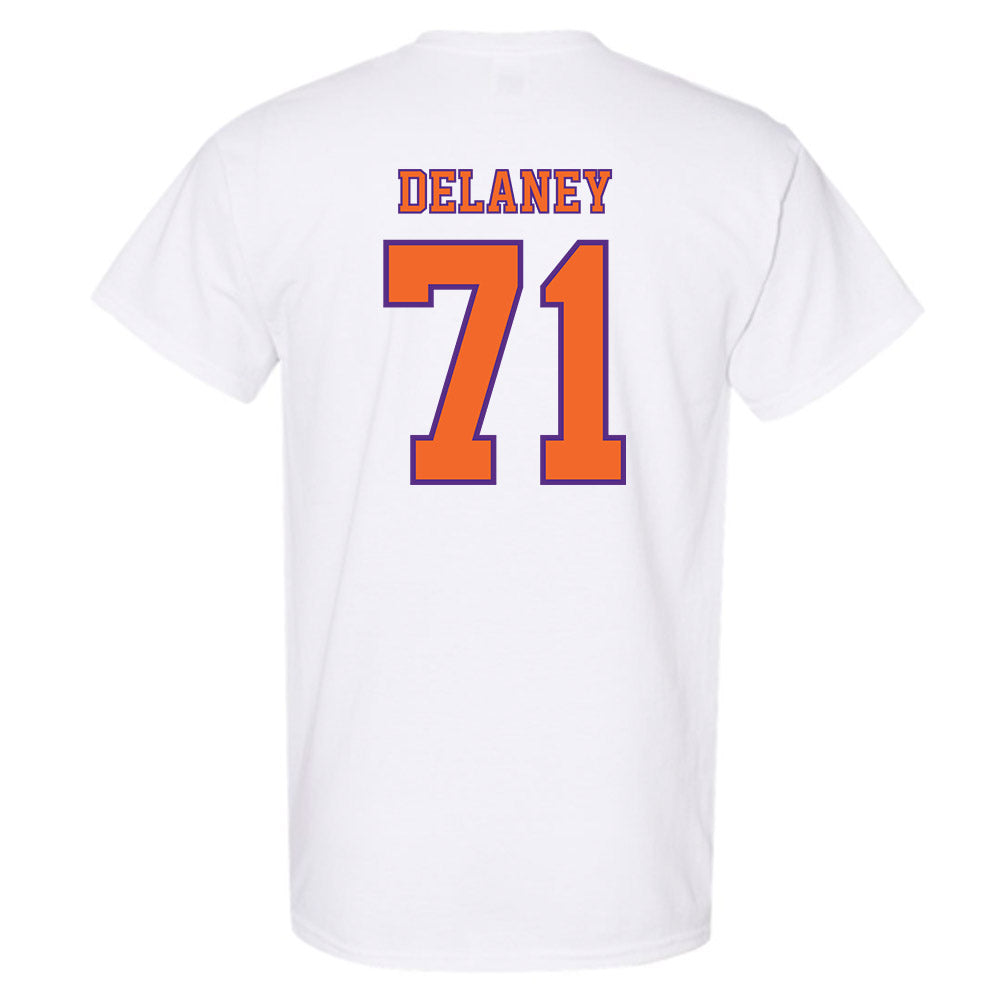 Clemson - NCAA Football : Leo Delaney - Replica Shersey T-Shirt-1