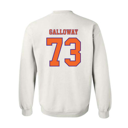 Clemson - NCAA Football : Hayes Galloway - Replica Shersey Crewneck Sweatshirt-1