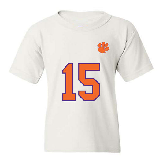 Clemson - NCAA Football : Jahiem Lawson - Replica Shersey Youth T-Shirt-0