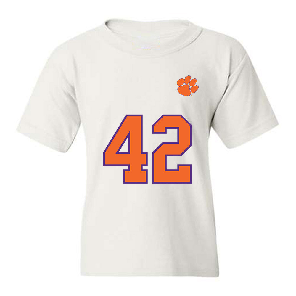 Clemson - NCAA Football : Hevin Brown-Shuler - Replica Shersey Youth T-Shirt-0