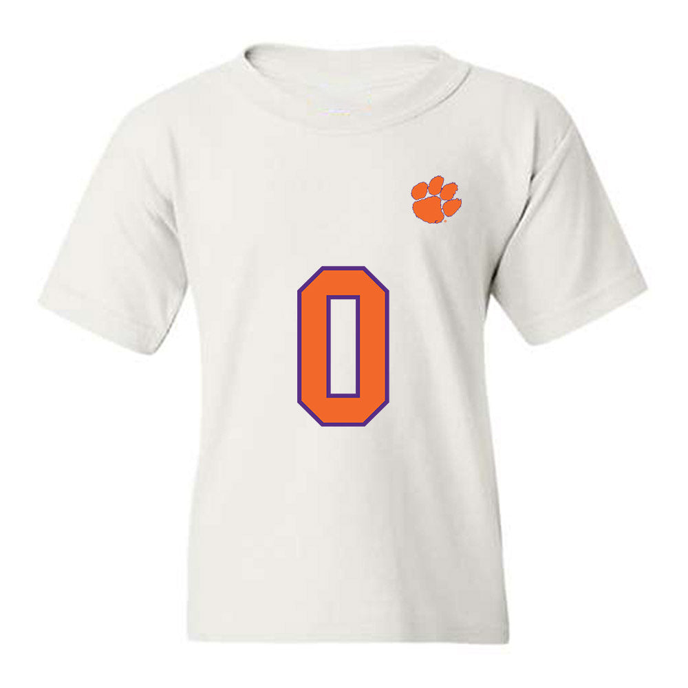 Clemson - NCAA Football : Naeem Burroughs - Replica Shersey Youth T-Shirt-0