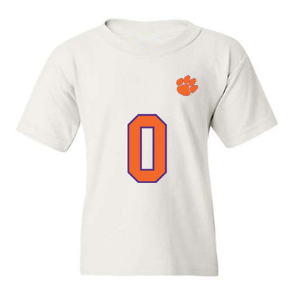 Clemson - NCAA Football : Naeem Burroughs - Replica Shersey Youth T-Shirt-0