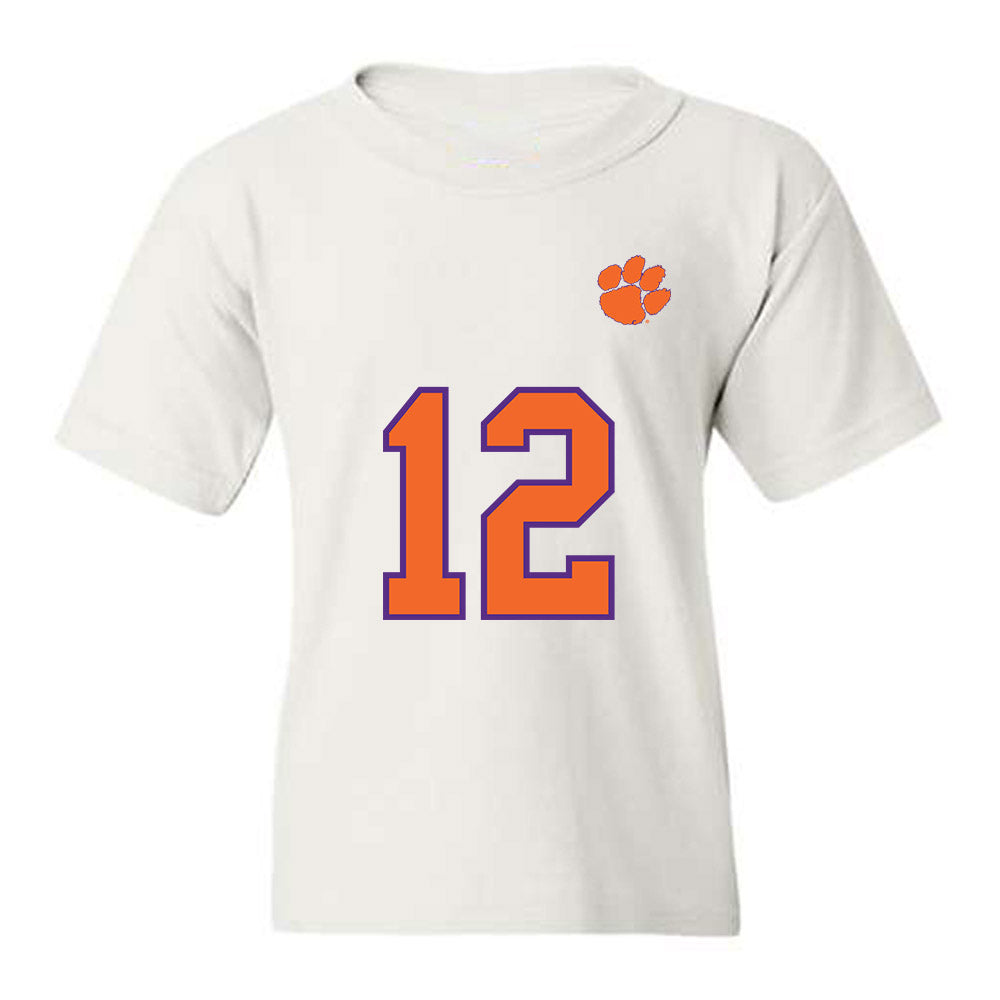 Clemson - NCAA Football : Shavar Young - Replica Shersey Youth T-Shirt-0