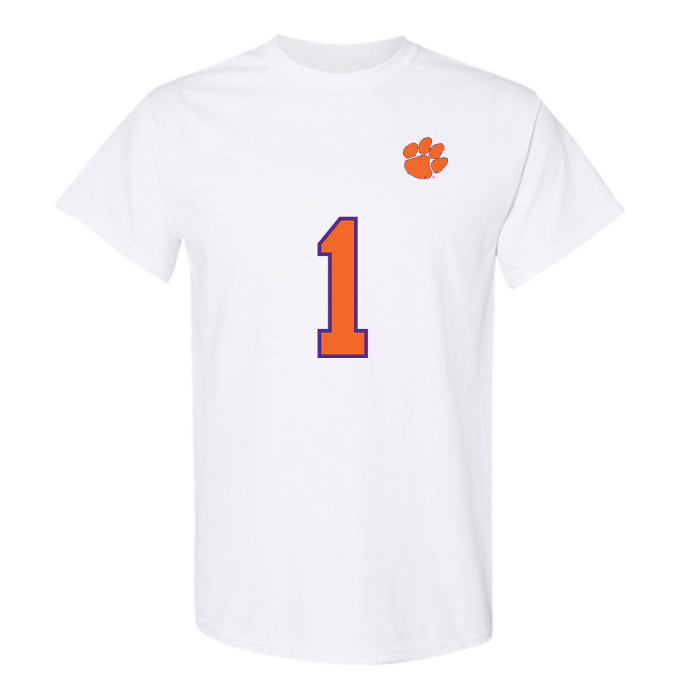 Clemson - NCAA Football : Branden Strozier - Replica Shersey T-Shirt-0