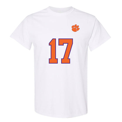 Clemson - NCAA Football : Christopher Vizzina - Replica Shersey T-Shirt-0