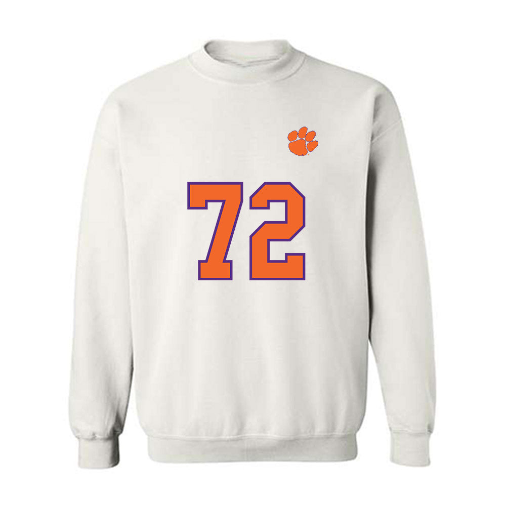 Clemson - NCAA Football : Adam Guthrie - Replica Shersey Crewneck Sweatshirt-0