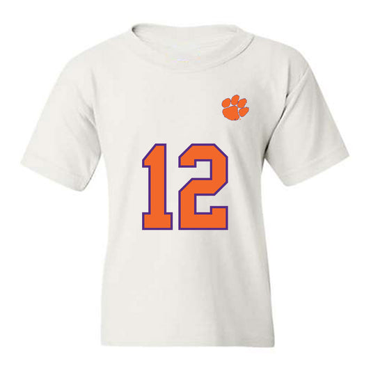 Clemson - NCAA Football : Shavar Young - Replica Shersey Youth T-Shirt-0