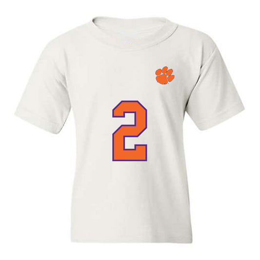 Clemson - NCAA Football : Tait Reynolds - Replica Shersey Youth T-Shirt-0