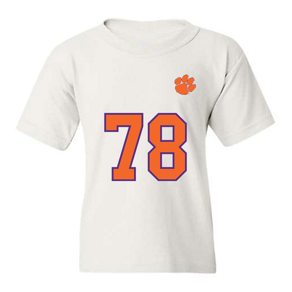 Clemson - NCAA Football : Carter Scruggs - Replica Shersey Youth T-Shirt-0