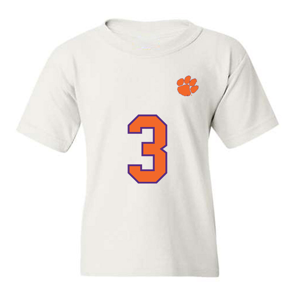 Clemson - NCAA Football : Tristan Smith - Replica Shersey Youth T-Shirt-0