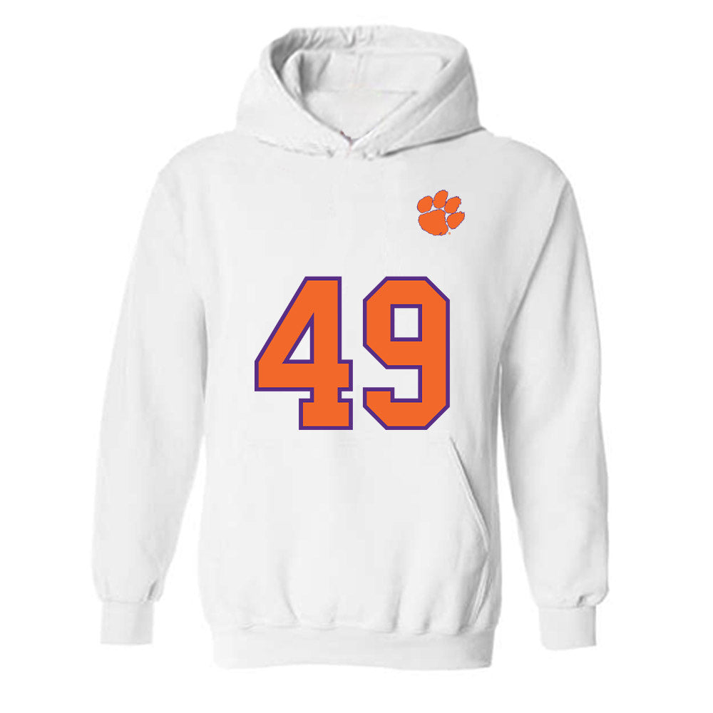 Clemson - NCAA Football : Darien Mayo - Replica Shersey Hooded Sweatshirt-0