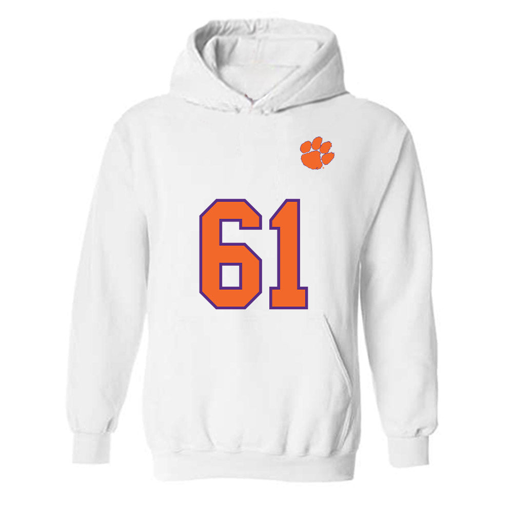 Clemson - NCAA Football : Danny Stein - Replica Shersey Hooded Sweatshirt-0