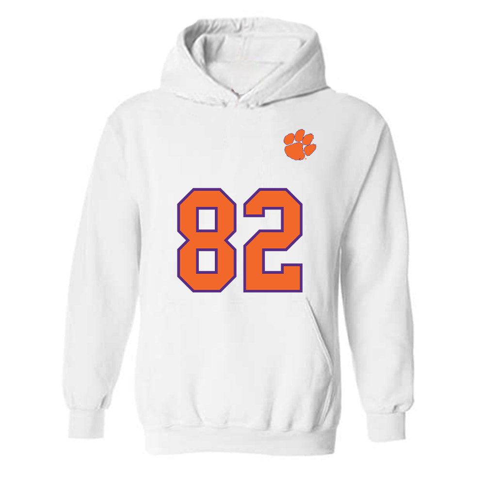 Clemson - NCAA Football : Sam Earle - Replica Shersey Hooded Sweatshirt-0