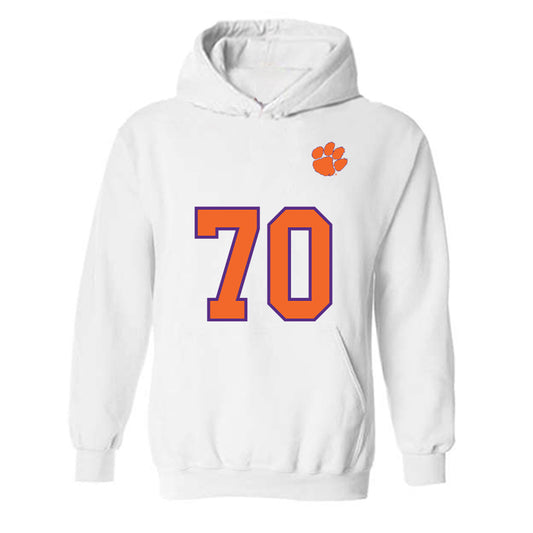 Clemson - NCAA Football : Chancellor Barclay - Replica Shersey Hooded Sweatshirt-0