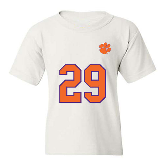Clemson - NCAA Football : Chase Byrd - Replica Shersey Youth T-Shirt-0