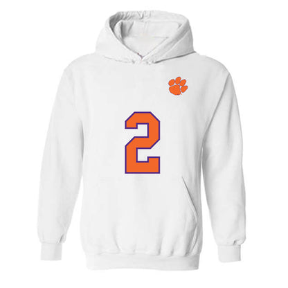 Clemson - NCAA Football : Tait Reynolds - Replica Shersey Hooded Sweatshirt-0