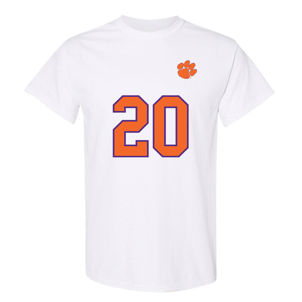 Clemson - NCAA Football : Clark Sanderson - Replica Shersey T-Shirt-0