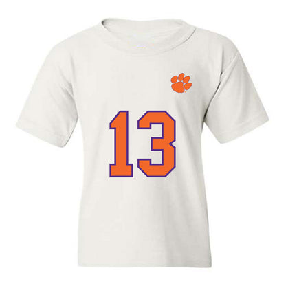 Clemson - NCAA Football : Connor Salmin - Replica Shersey Youth T-Shirt-0