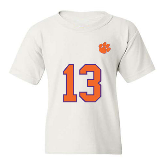 Clemson - NCAA Football : Connor Salmin - Replica Shersey Youth T-Shirt-0