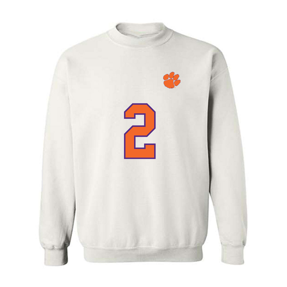 Clemson - NCAA Football : Tait Reynolds - Replica Shersey Crewneck Sweatshirt-0