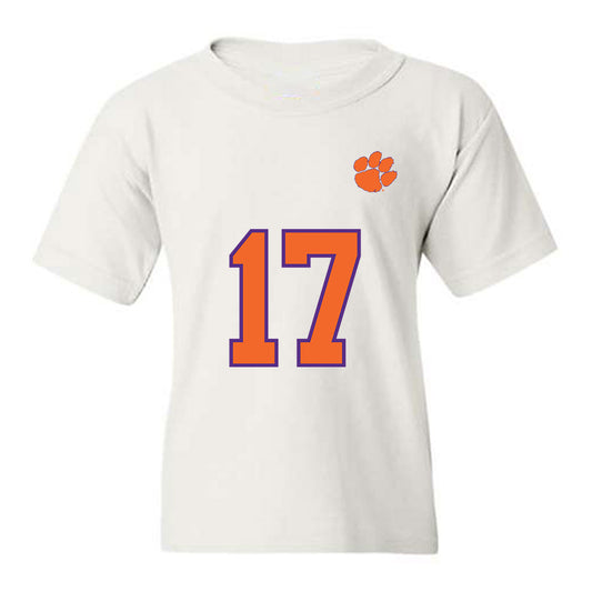 Clemson - NCAA Football : Christopher Vizzina - Replica Shersey Youth T-Shirt-0
