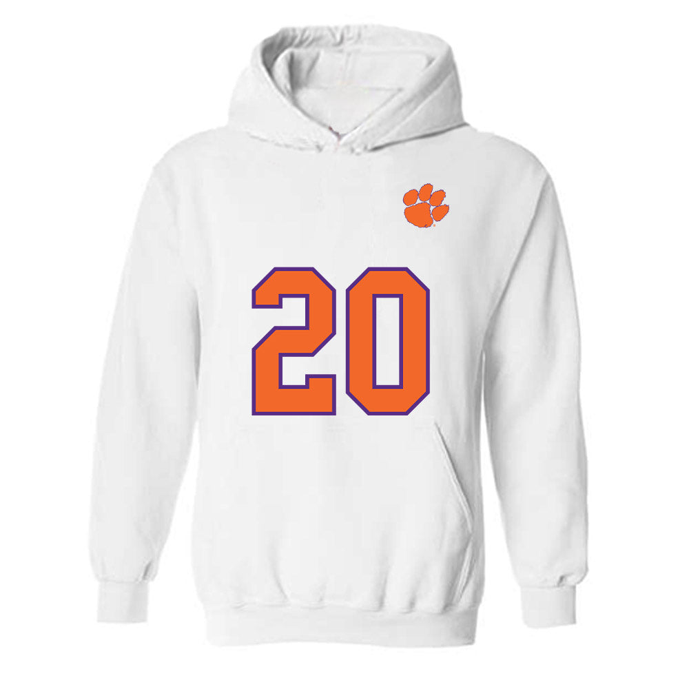 Clemson - NCAA Football : Jakarrion Kenan - Replica Shersey Hooded Sweatshirt-0