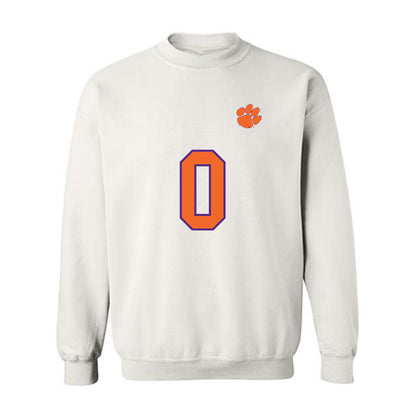 Clemson - NCAA Football : Naeem Burroughs - Replica Shersey Crewneck Sweatshirt-0