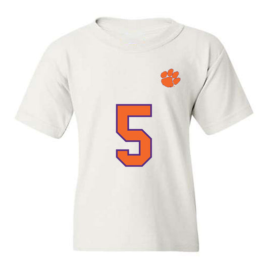 Clemson - NCAA Football : Brock Bradley - Replica Shersey Youth T-Shirt-0