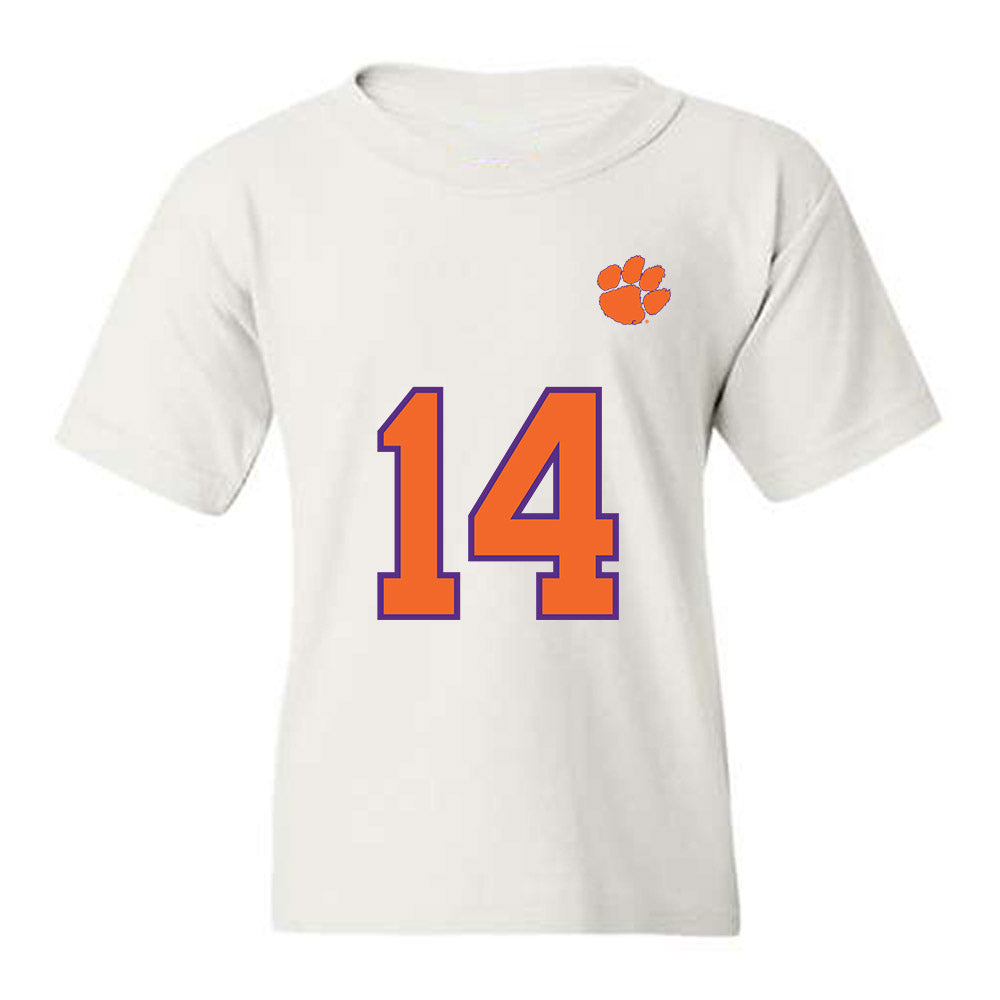 Clemson - NCAA Football : London Merritt - Replica Shersey Youth T-Shirt-0