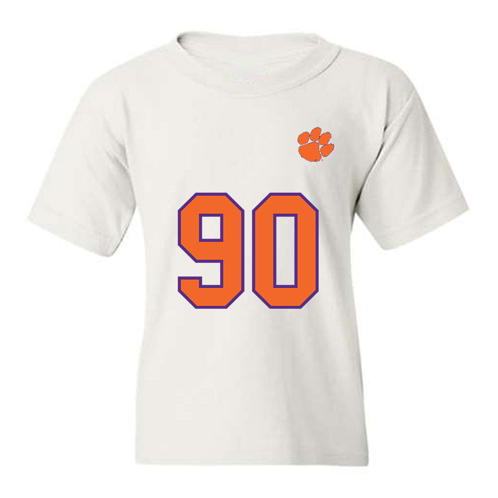 Clemson - NCAA Football : William Hardrick - Replica Shersey Youth T-Shirt-0