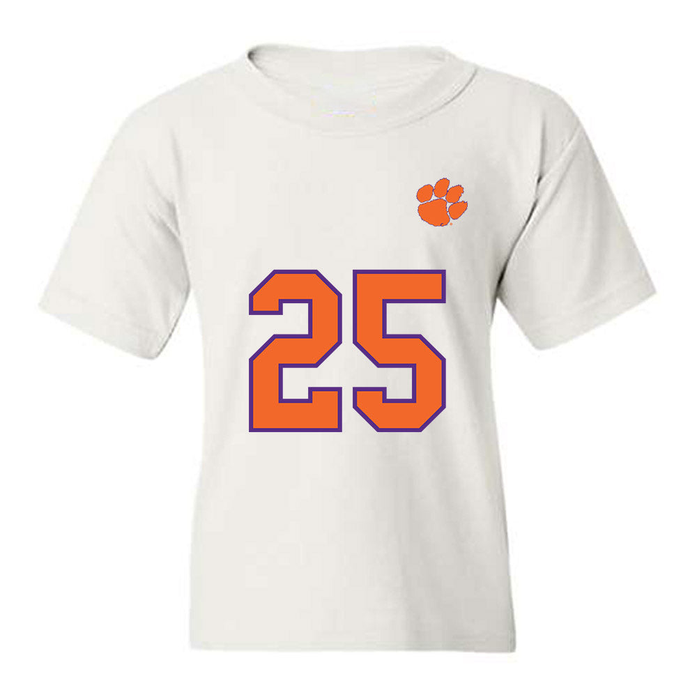 Clemson - NCAA Football : Keil McGriff - Replica Shersey Youth T-Shirt-0
