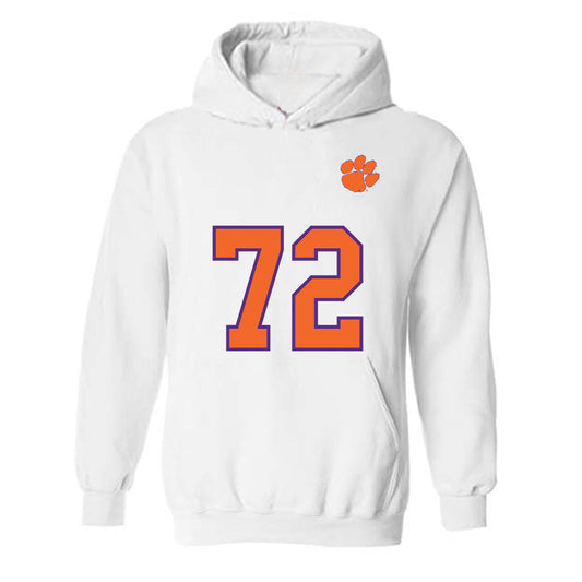 Clemson - NCAA Football : Adam Guthrie - Replica Shersey Hooded Sweatshirt-0
