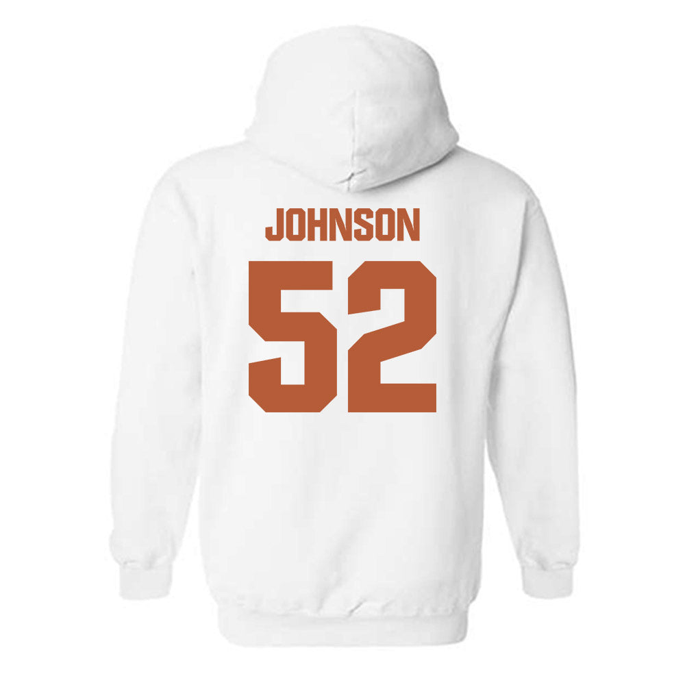 Texas - NCAA Football : James Johnson - Hooded Sweatshirt-1