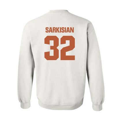 Texas - NCAA Football : Brady Sarkisian - Crewneck Sweatshirt-1