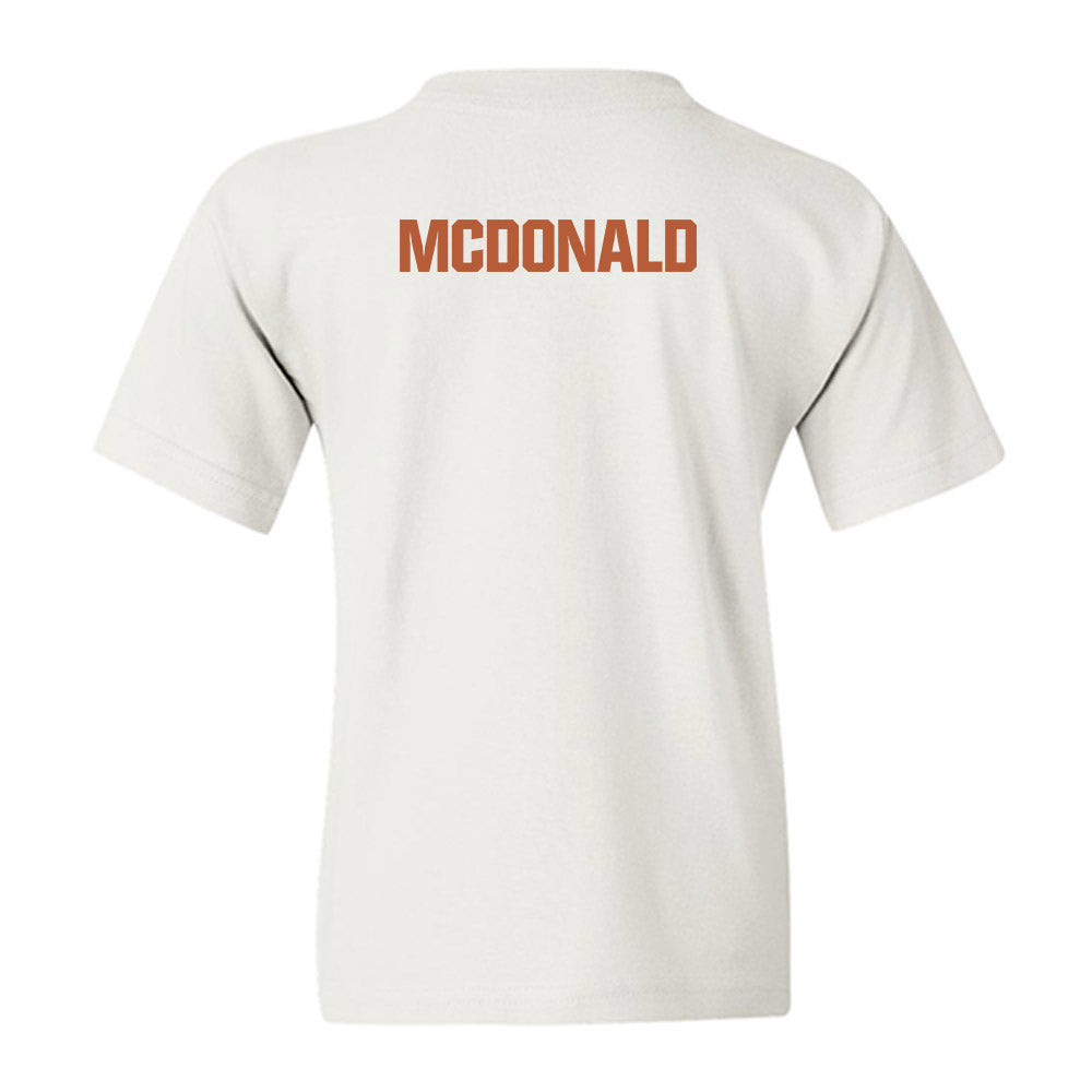 Texas - NCAA Women's Soccer : Ava McDonald - Youth T-Shirt-1