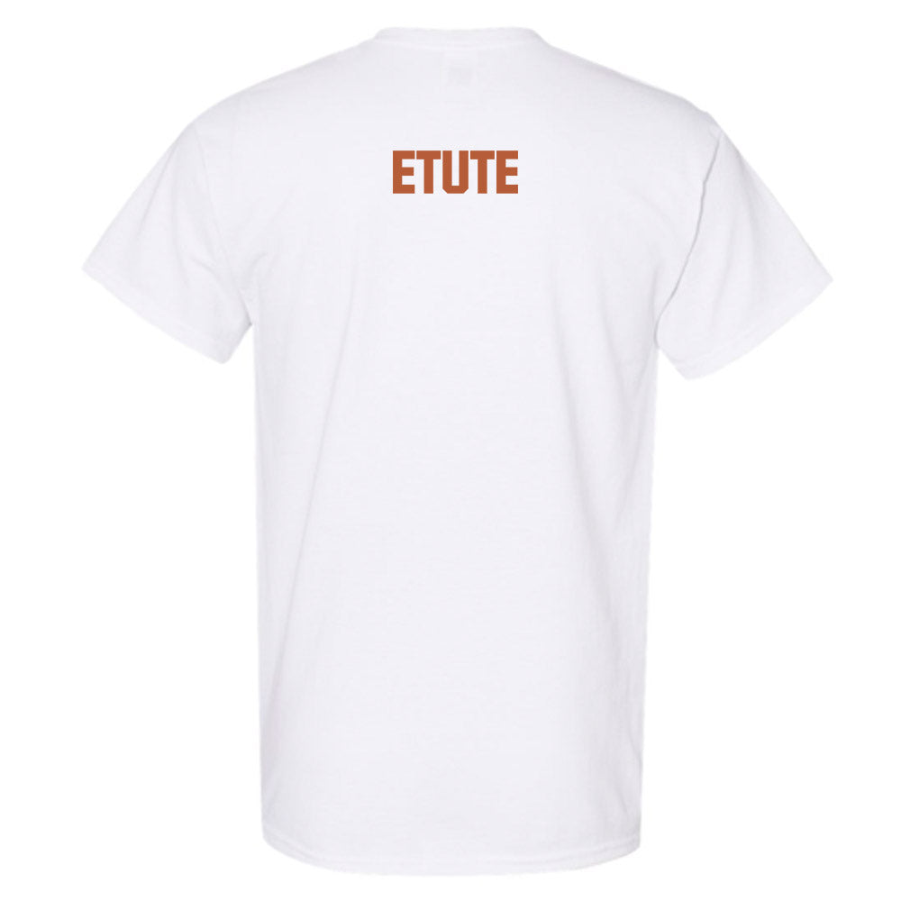 Texas - NCAA Women's Basketball : Isi Etute - T-Shirt-1