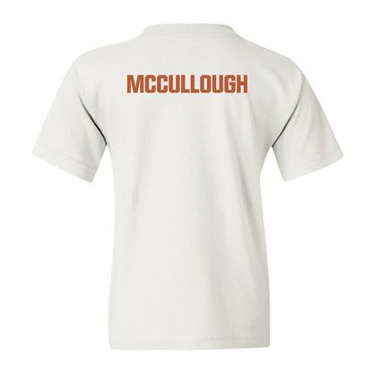 Texas - NCAA Men's Cross Country : Kai McCullough - Youth T-Shirt-1