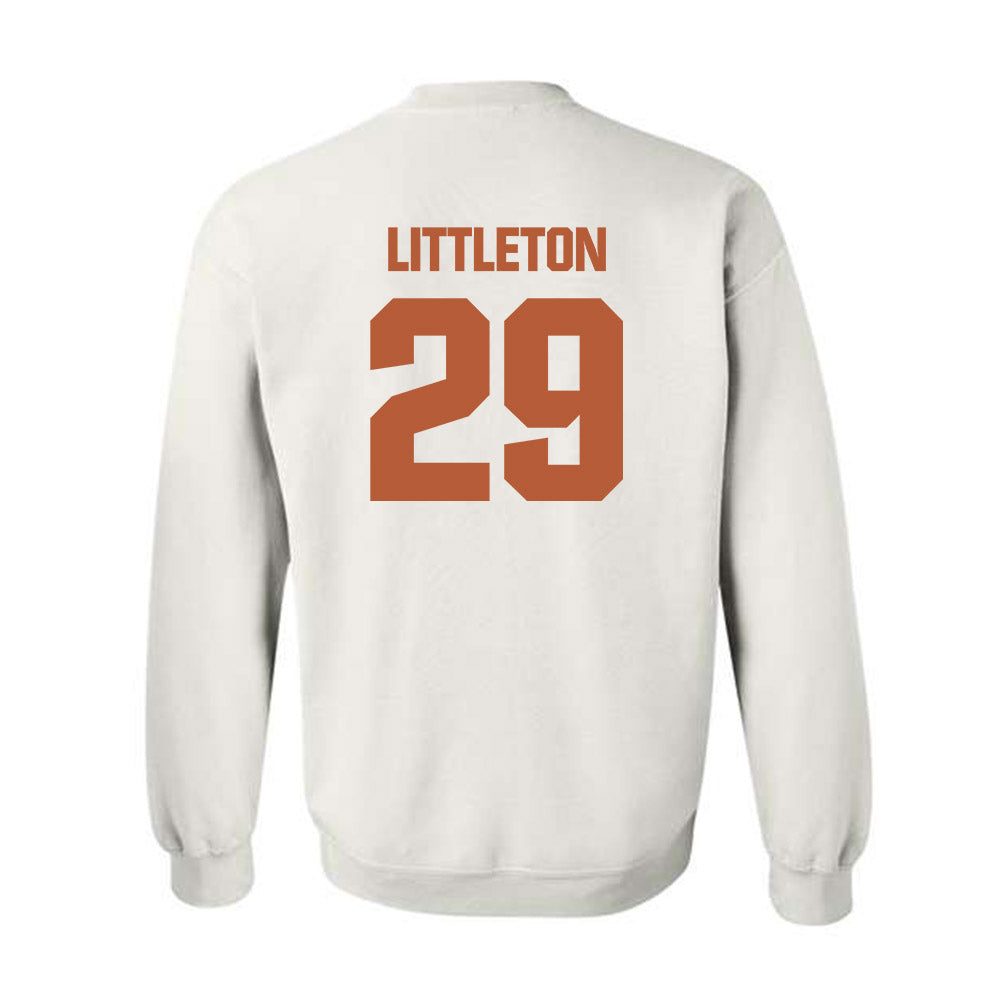 Texas - NCAA Football : Graceson Littleton - Crewneck Sweatshirt-1