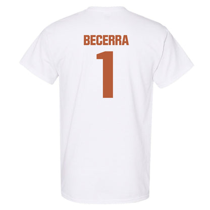 Texas - NCAA Baseball : Temo Becerra - T-Shirt-1