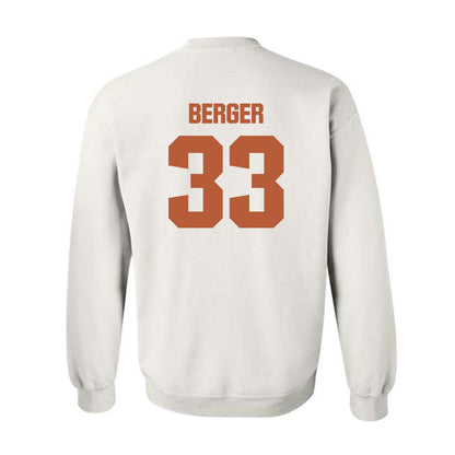 Texas - NCAA Football : Carson Berger - Crewneck Sweatshirt-1
