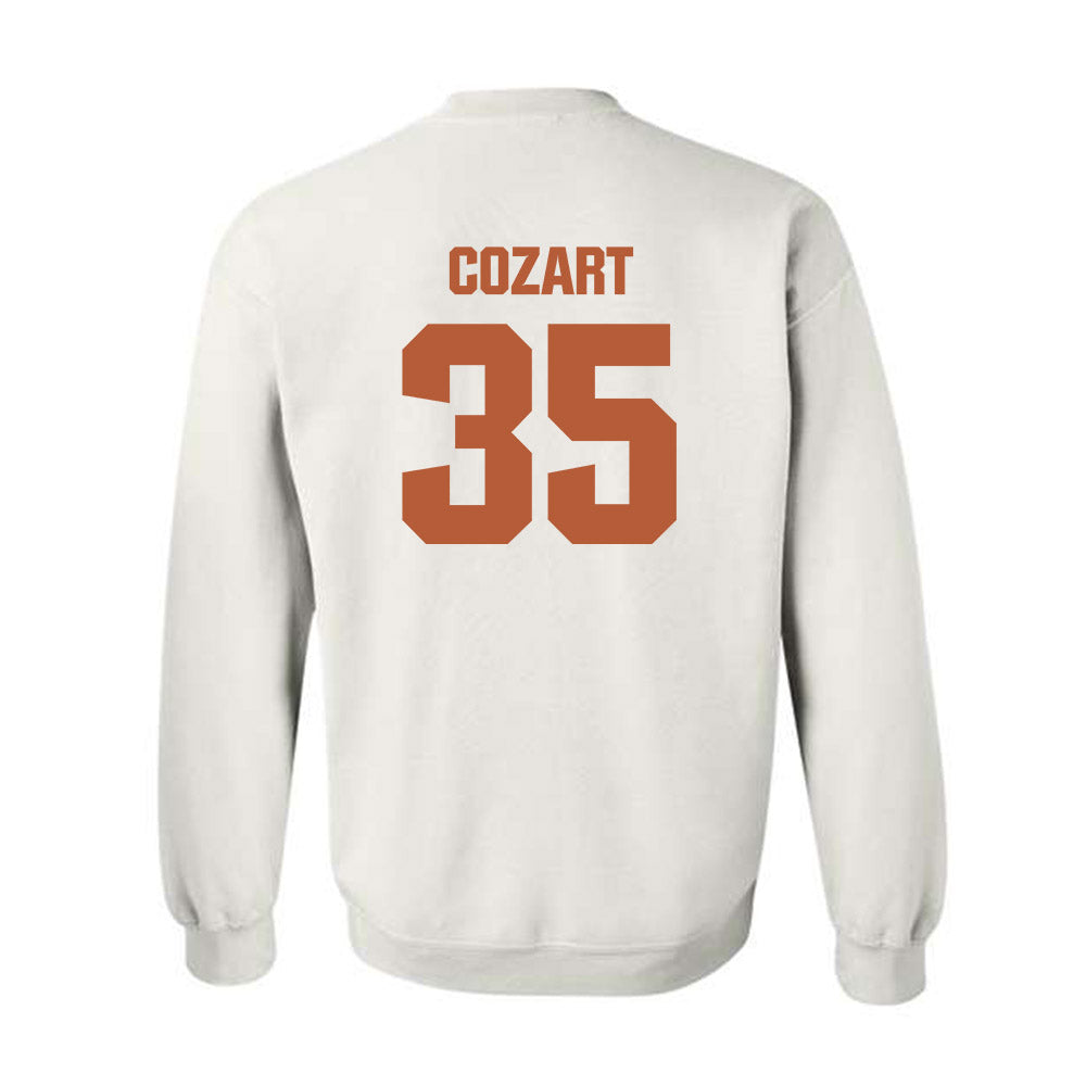 Texas - NCAA Baseball : Sam Cozart - Crewneck Sweatshirt-1
