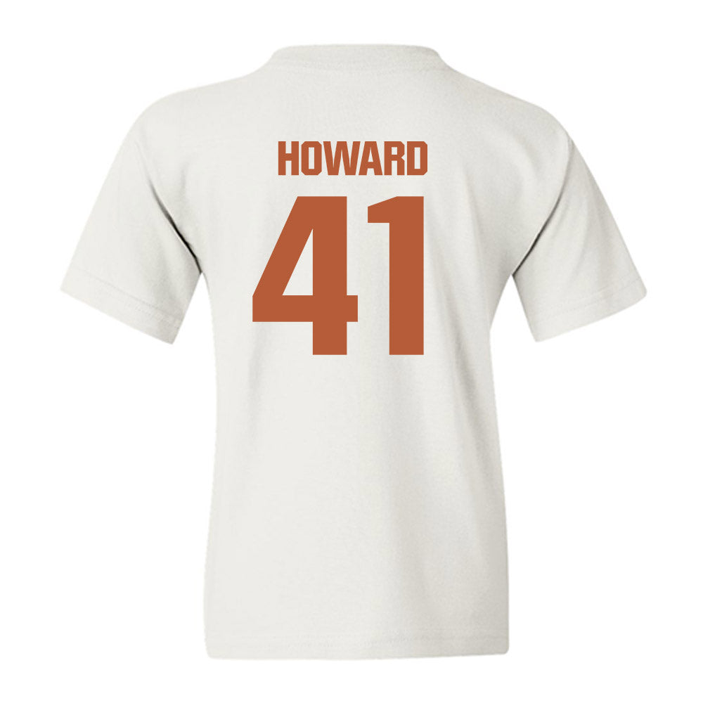 Texas - NCAA Baseball : Cody Howard - Youth T-Shirt-1