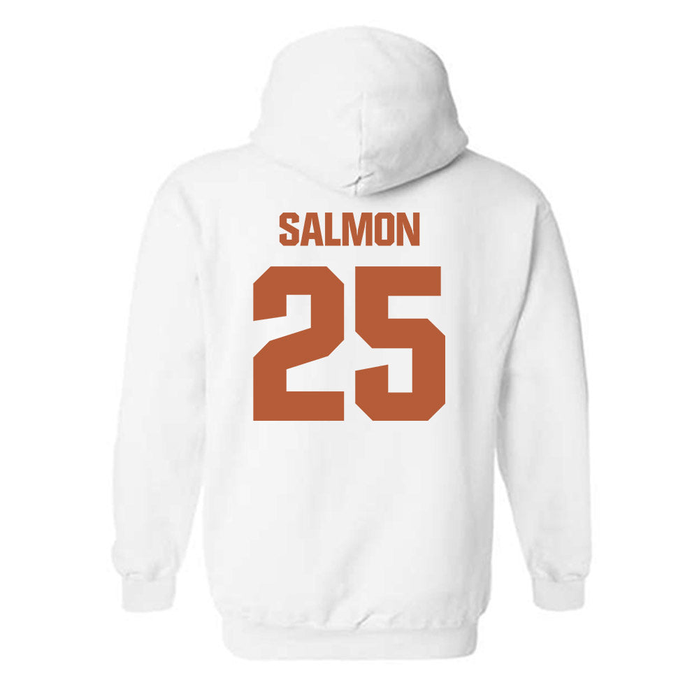 Texas - NCAA Softball : Cambria Salmon - Hooded Sweatshirt-1