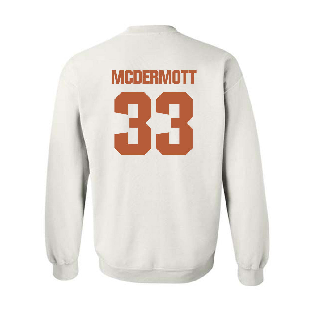 Texas - NCAA Men's Basketball : Anthon McDermott - Crewneck Sweatshirt-1