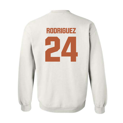 Texas - NCAA Baseball : Adrian Rodriguez - Crewneck Sweatshirt-1