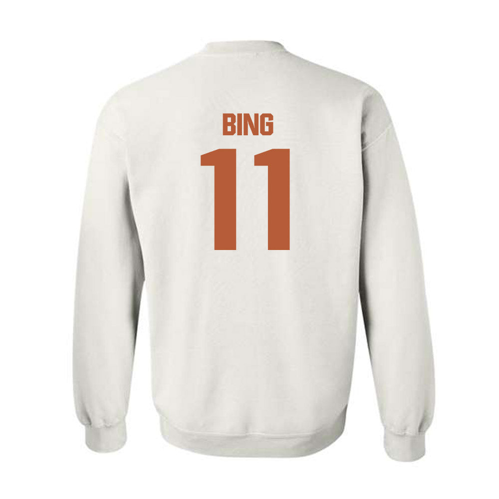 Texas - NCAA Baseball : Kade Bing - Crewneck Sweatshirt-1