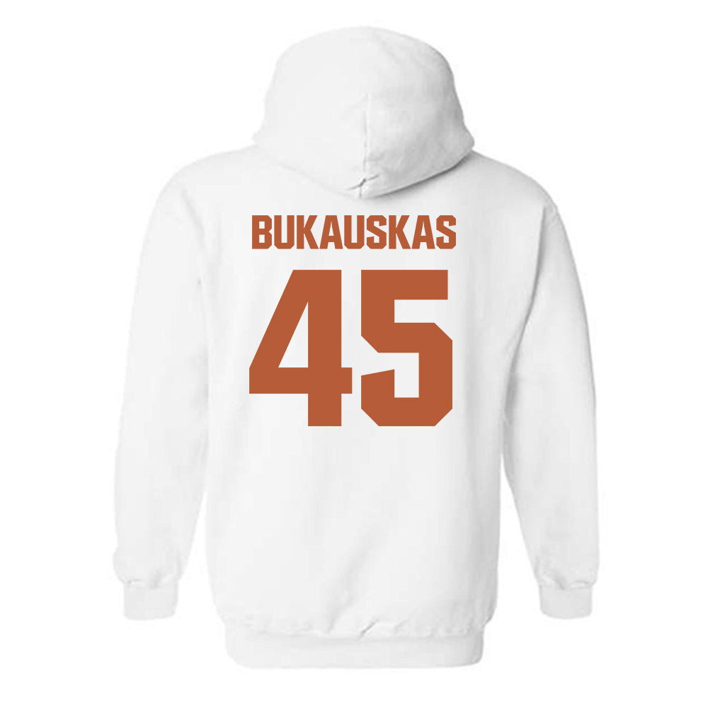 Texas - NCAA Football : Mikey Bukauskas - Hooded Sweatshirt-1