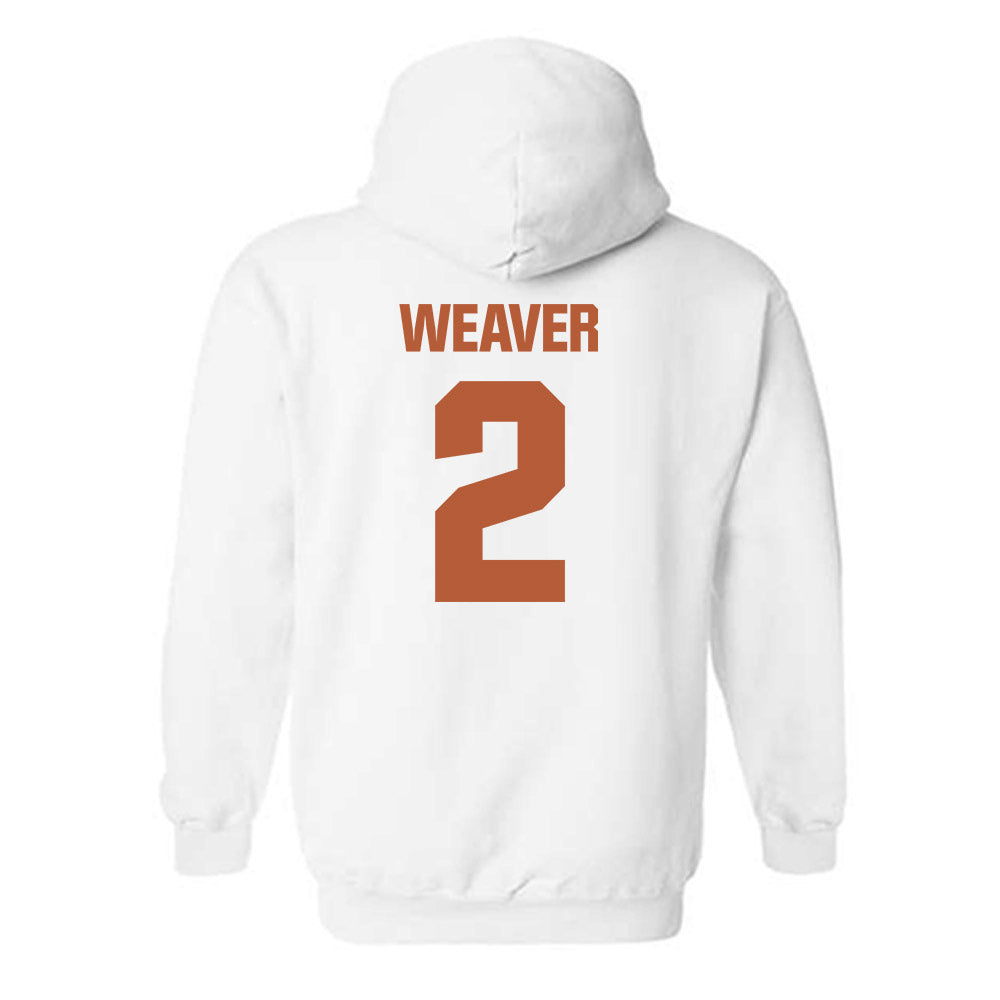 Texas - NCAA Men's Basketball : Chendall Weaver - Hooded Sweatshirt-1