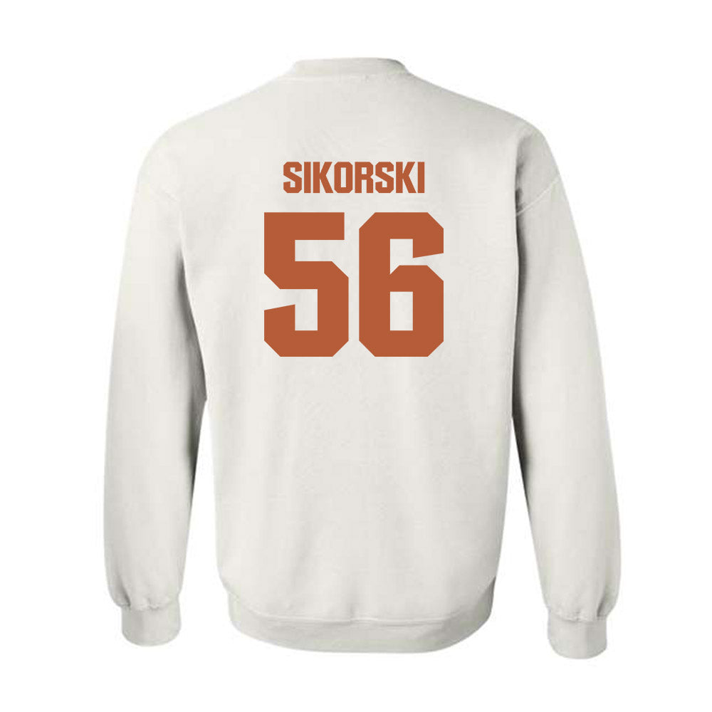 Texas - NCAA Football : Dylan Sikorski - Crewneck Sweatshirt-1